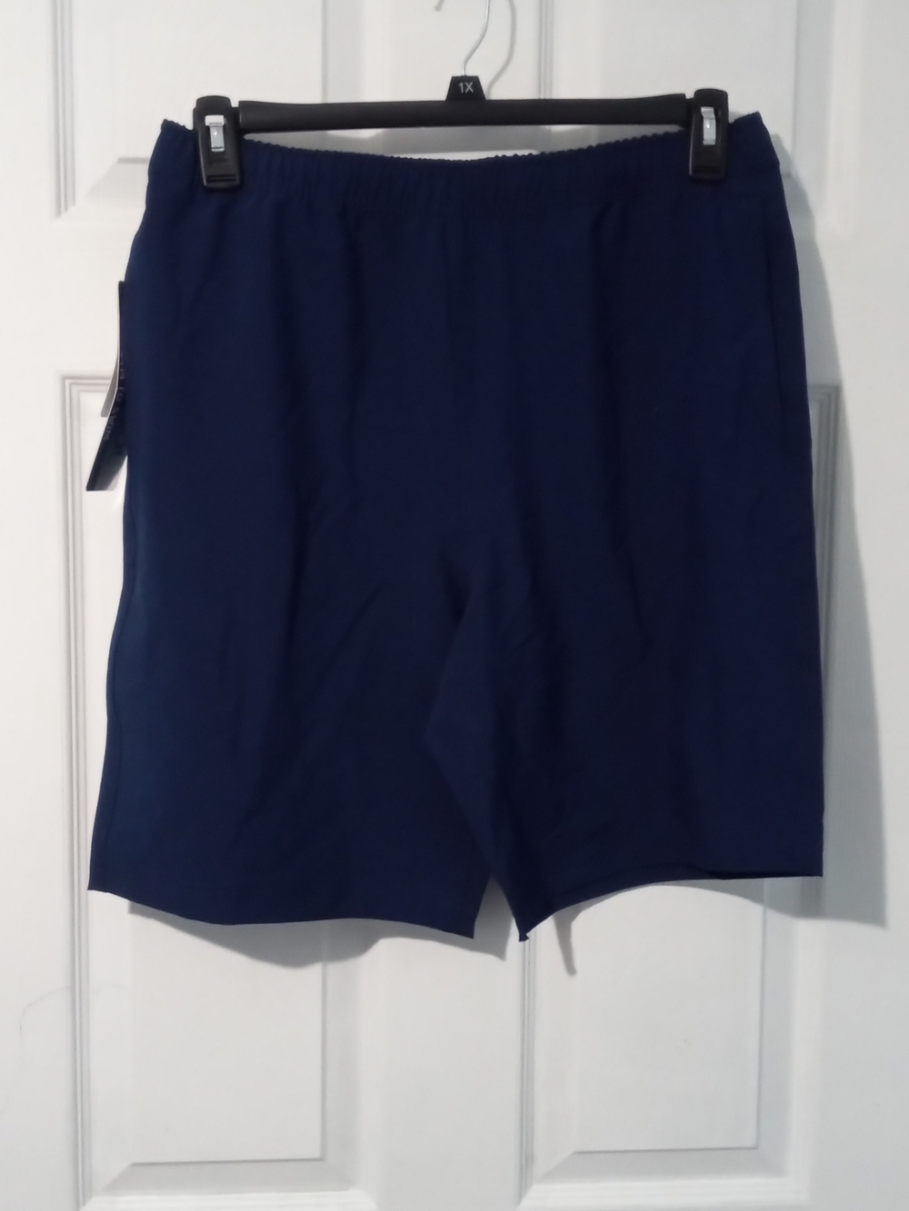 Men's 32° Cool Navy Athletic Shorts with Drawstring Waist. Gym To Swim.